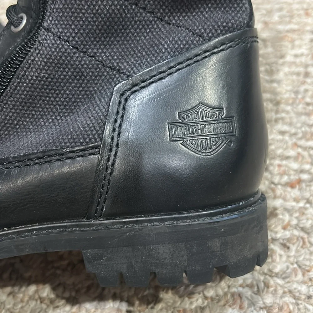 Harley-Davidson Black Boots - Picture 3 of 6